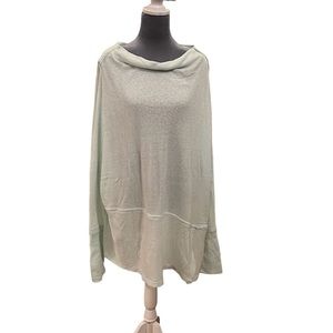 Free people We The Free mock neck light weight sweater nwot mint green size L